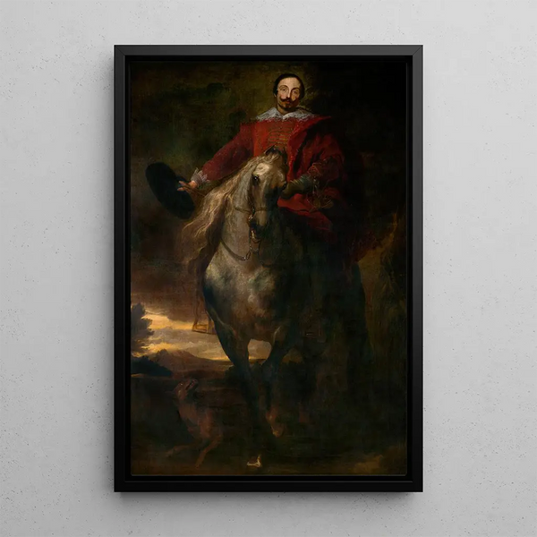 Reproduction of the painting Horse Portrait Painting - Antoine van Dyck
