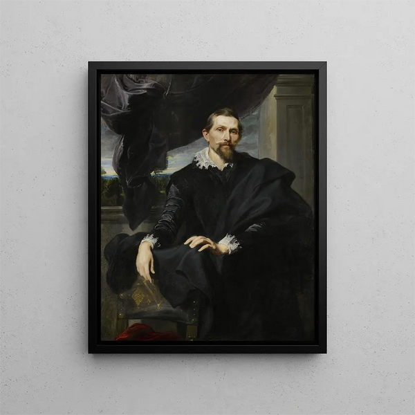 Frans Snyders - Antoine van Dyck — framed artwork on a wall