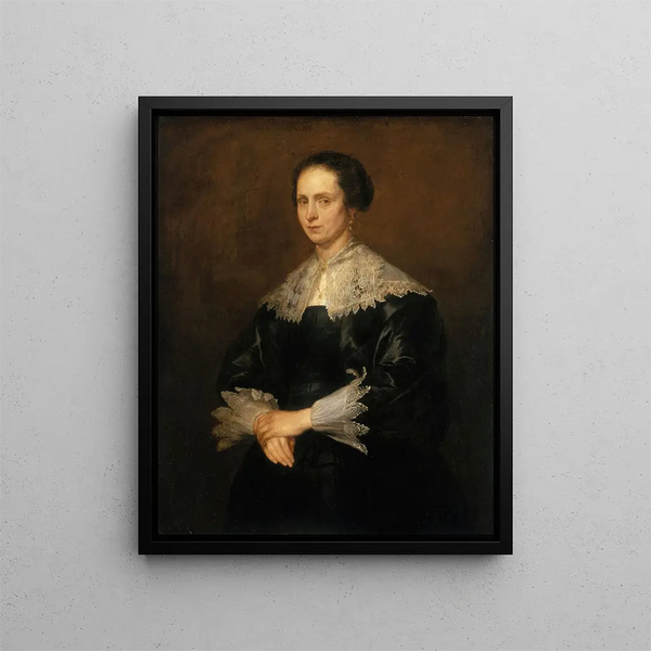 Helena Tromper Du Bois - Antoine van Dyck — framed artwork on a wall