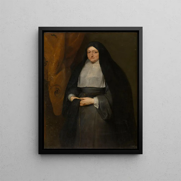 Infante Isabelle Clara Eugenia - Antoine van Dyck — framed artwork on a wall