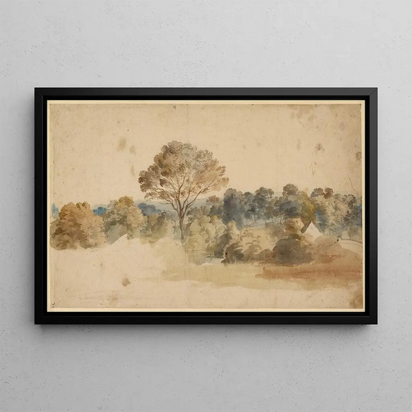 Landscape Painting - Antoine van Dyck — framed artwork on a wall