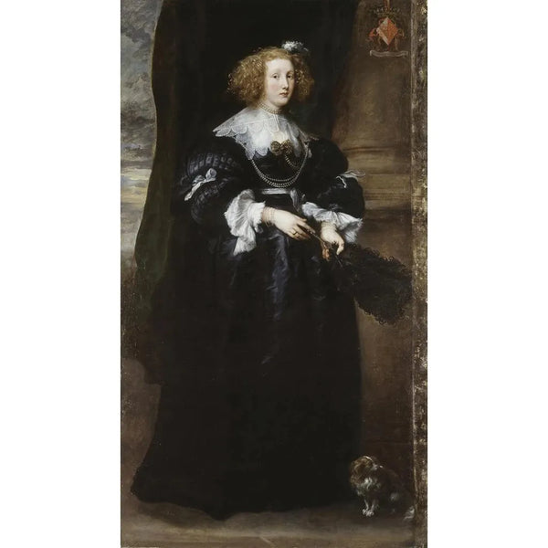 Marie de Raet - Antoine van Dyck — framed artwork on a wall