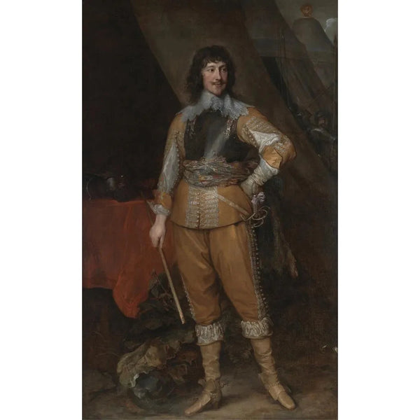 Mountjoy Blount, Earl of Newport - Antoine van Dyck — framed artwork on a wall