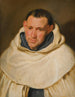 Portrait of a Carmelite monk head and shoulders - Antoine van Dyck — artwork view