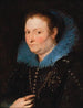 Portrait of a lady half-length, considered a Genoese noble - Antoine van Dyck — artwork view