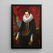 Portrait of a noble with a parrot - Antoine van Dyck — artwork view