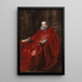 Portrait of Agostino Pallavicini - Antoine van Dyck — framed artwork on a wall