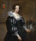 Portrait of Anna Wake - Antoine van Dyck — artwork view