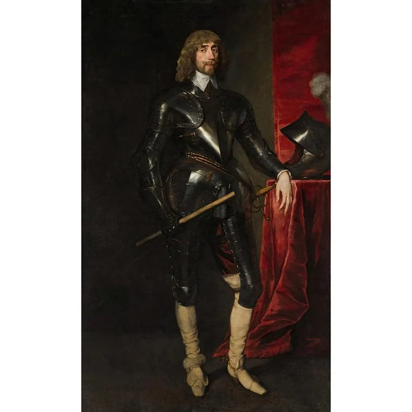 Portrait Painting of George Hay, 2nd Earl of Kinnoull - Antoine van Dyck — framed artwork on a wall