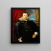 Portrait of Jaspar de Charles van Nieuwenhoven - Antoine van Dyck — framed artwork on a wall