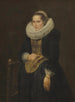 Portrait of a Flemish lady - Antoine van Dyck — artwork view
