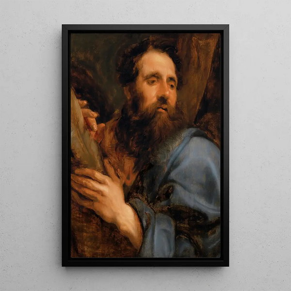 Reproduction of the painting Saint Andrew Painting - Antoine van Dyck