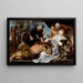 Samson and Delilah - Antoine van Dyck — framed artwork on a wall
