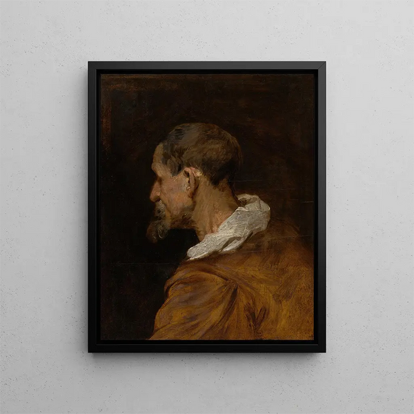 Responsible for the Study - Antoine van Dyck — framed artwork on a wall