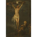 Reproduction of the painting La Crucifixion avec sainte Rosalie - Antoine van Dyck