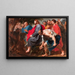 L'Entrée du Christ à Jérusalem - Antoine van Dyck — framed artwork on a wall