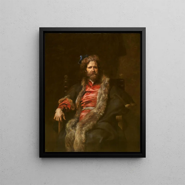 The painter Martin Ryckaert - Antoine van Dyck — framed artwork on a wall