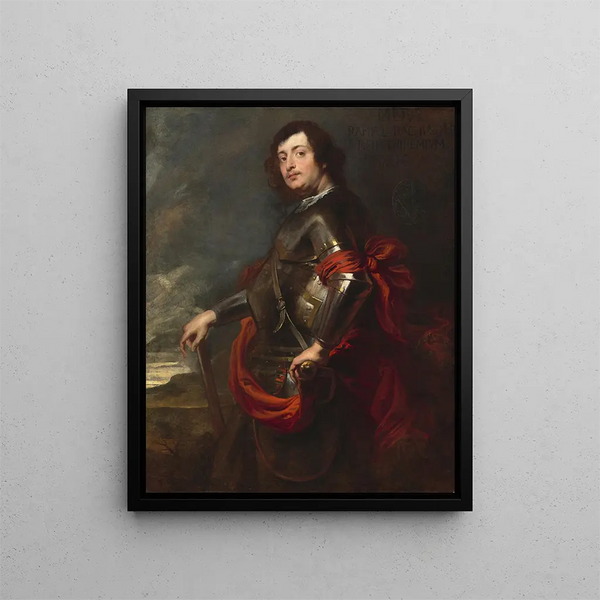 The Prefect Raffaele Raggi - Antoine van Dyck — framed artwork on a wall
