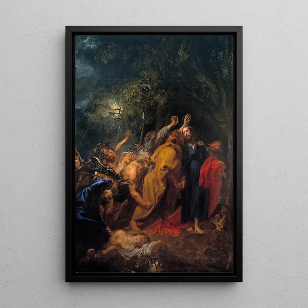 Reproduction of the painting L'Arrestation du Christ - Antoine van Dyck