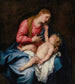 La Vierge à l'Enfant - Antoine van Dyck — artwork view