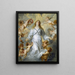 La Vierge comme intercesseur - Antoine van Dyck — framed artwork on a wall