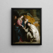 La vision du bienheureux Hermann Joseph - Antoine van Dyck — framed artwork on a wall