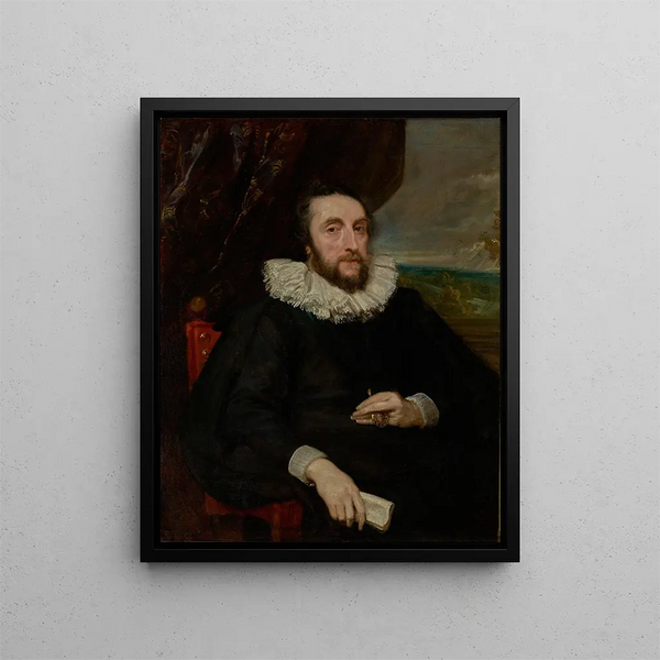 Thomas Howard, Second Earl of Arundel - Antoine van Dyck — framed artwork on a wall