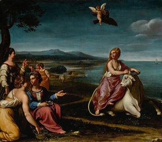 The Rape of Europa - Antiveduto Gramatica — artwork view