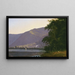View of Lake Nemi - Antoine-Félix Boisselier — framed artwork on a wall
