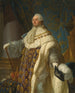 Portrait of Louis XVI of France in coronation attire - Antoine-François Callet — artwork view