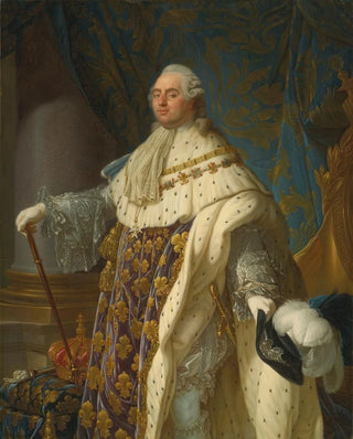 Portrait of Louis XVI of France in coronation attire - Antoine-François Callet — artwork view