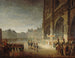 Benediction of the flags on the forecourt of Notre-Dame - Antoine-Jean Gros — artwork view