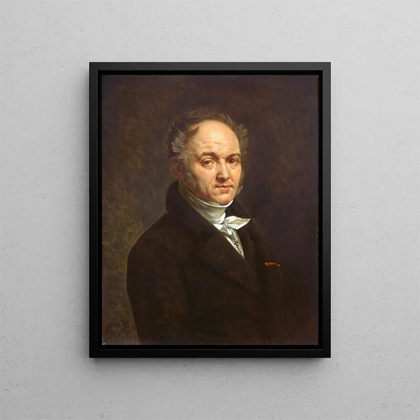 Dr Vignardonne - Antoine-Jean Gros — framed artwork on a wall
