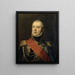 Mac Donald duc de Tarente maréchal de France 1765-1840 - Antoine-Jean Gros — framed artwork on a wall