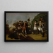 Napoleon accepts the surrender of Madrid on December 4, 1808 - Antoine-Jean Gros — framed artwork on a wall