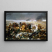Napoleon on the Battle of Eylau - Antoine-Jean Gros — framed artwork on a wall