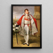 Portrait of Gérard Christophe Michel Duroc, Duke of Frioul, in Grand Marshal of the Palace attire - Antoine-Jean Gros — framed artwork on a wall