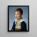 Portrait of Jacques Amalric - Antoine-Jean Gros — framed artwork on a wall
