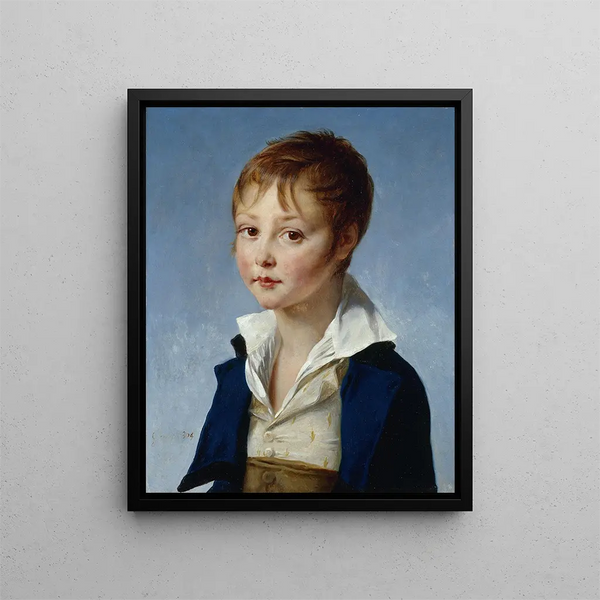 Portrait of Jacques Amalric - Antoine-Jean Gros — framed artwork on a wall
