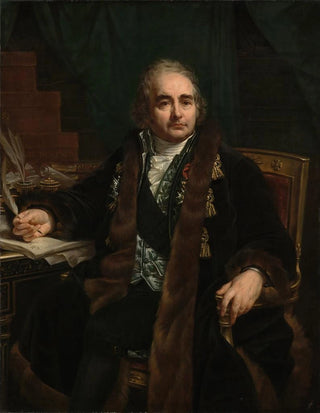 Portrait of Count Jean-Antoine Chaptal - Antoine-Jean Gros — artwork view