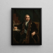 Portrait of Count Jean-Antoine Chaptal - Antoine-Jean Gros — framed artwork on a wall
