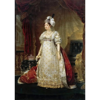 Portrait of Marie-Thérèse Charlotte of France, Duchess of Angoulême - Antoine-Jean Gros — artwork view