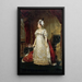 Portrait of Marie-Thérèse Charlotte of France, Duchess of Angoulême - Antoine-Jean Gros — framed artwork on a wall