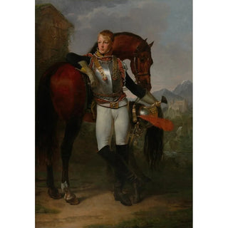 Portrait of Second Lieutenant Charles Legrand - Antoine-Jean Gros — artwork view