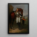 Portrait of Second Lieutenant Charles Legrand - Antoine-Jean Gros — framed artwork on a wall