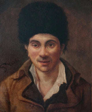 Portrait painting of the presumed shoemaker Simon - Antoine-Jean Gros — artwork view