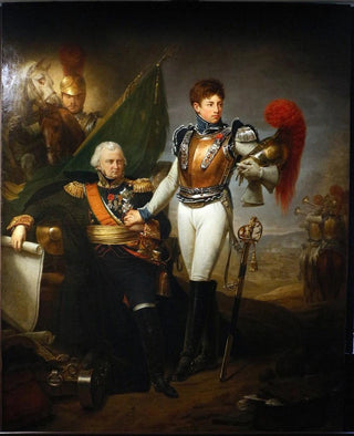 The General Lariboisière Bids Farewell to His Son on the Eve of the Battle of Borodino 1791-1812 - Antoine-Jean Gros — artwork view