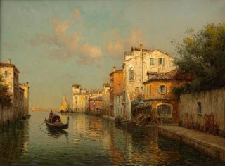 Canal in Venice - Antoine Bouvard — artwork view