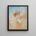 Rieuse Painting - Antoine Calbet — framed artwork on a wall