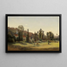 Landscape near Marcoussis - Antoine Chintreuil — framed artwork on a wall